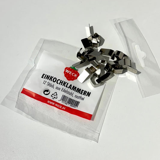 Weck jar clips