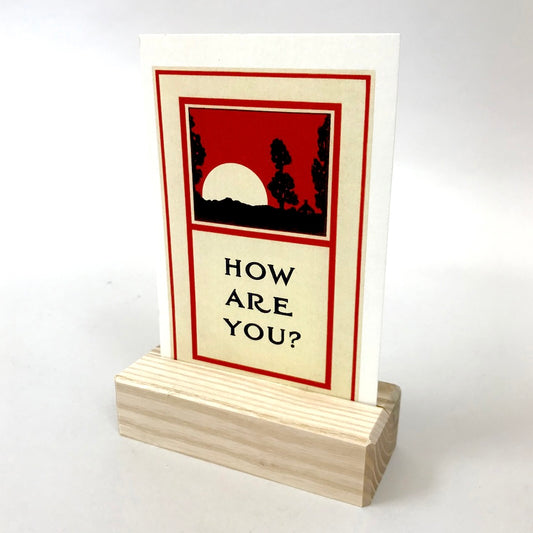 Postcard holder