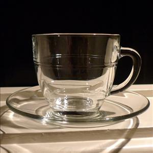 Duralex cup and saucer