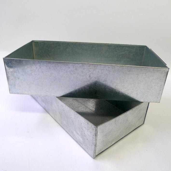 galvanised metal storage box or storage