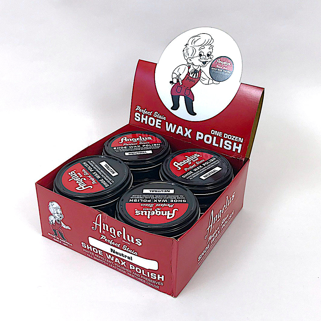 Angelus shoe polish display box copy