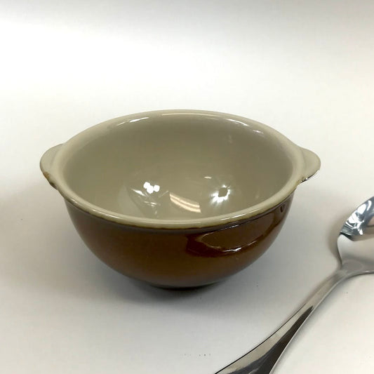 Brown glazed bowl