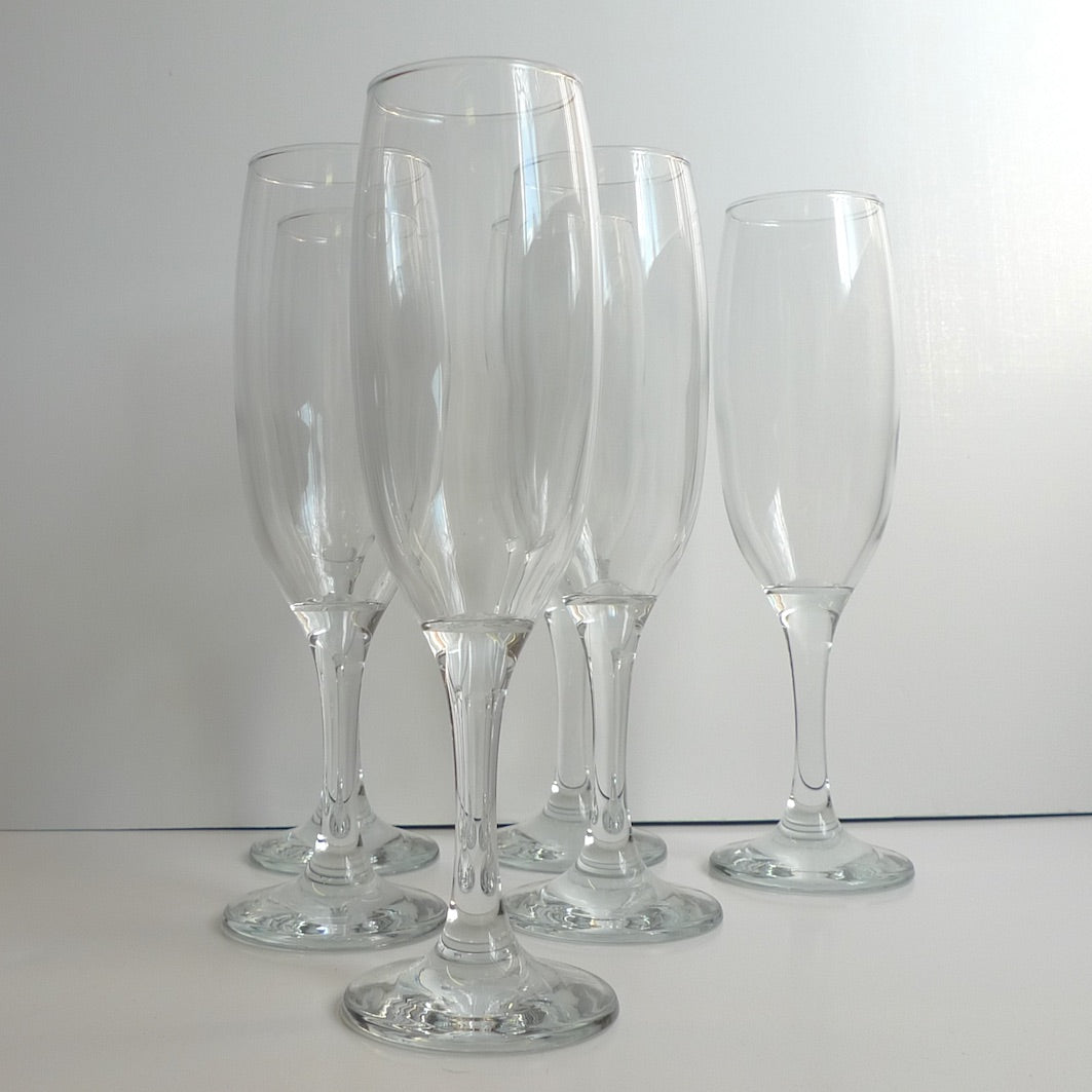 Champagne flutes