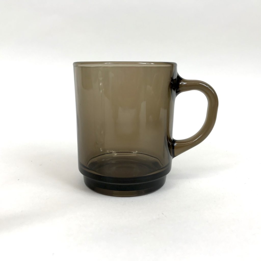 Duralex mug smoked glass