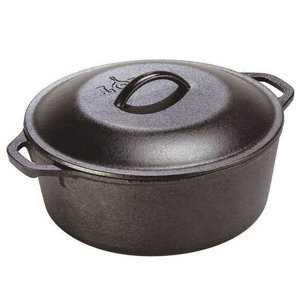 Lodge dutch oven 5qt 10in