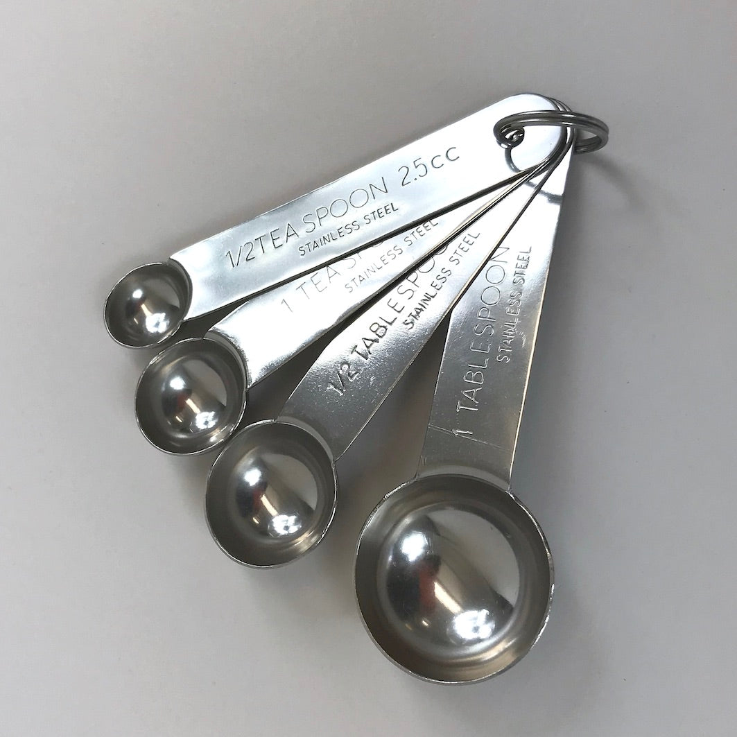 Stainless steel measuring spoon set 2