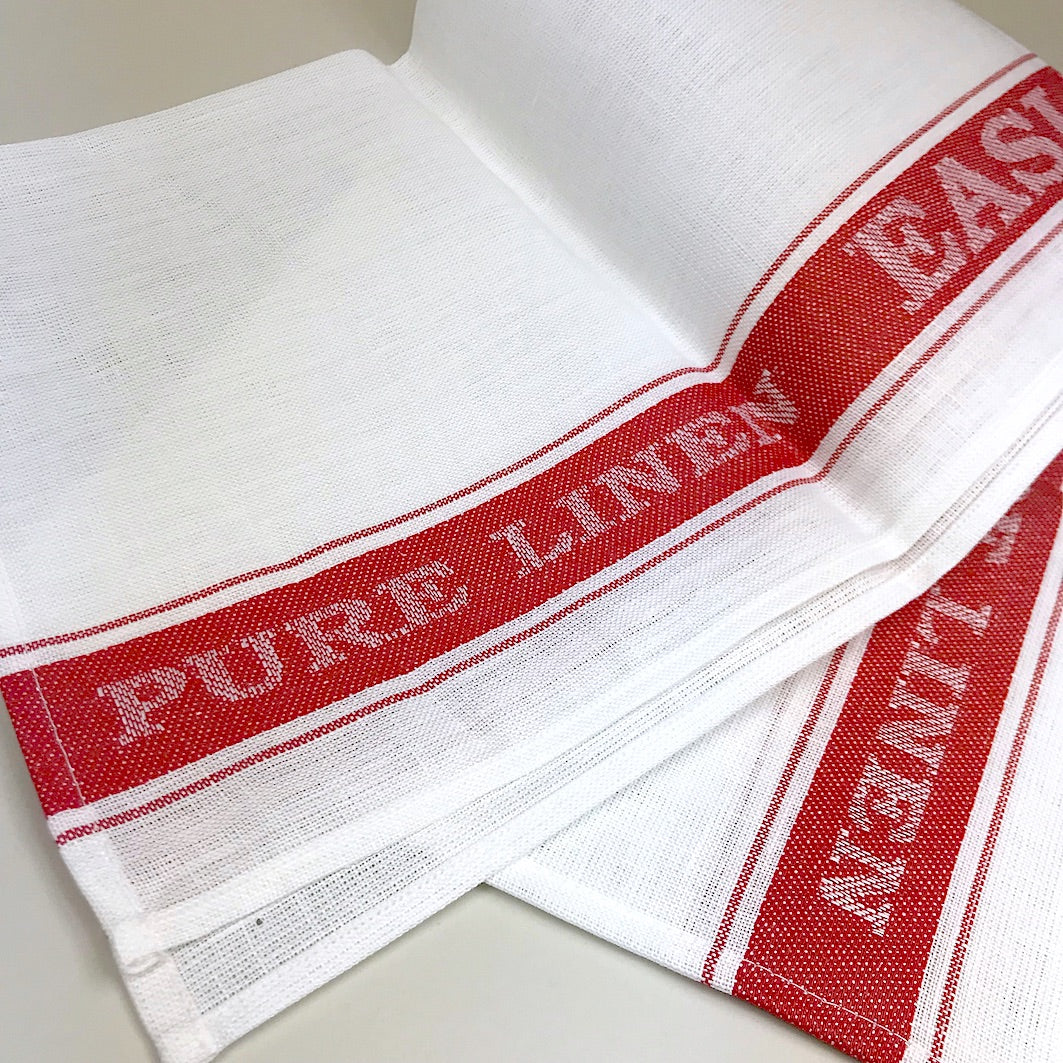 Pure linen tea towel easi dryer