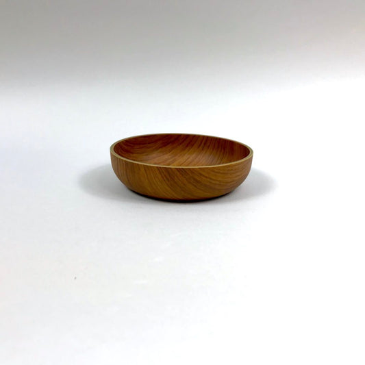 Rockford wood effect shallow bowl 12cm