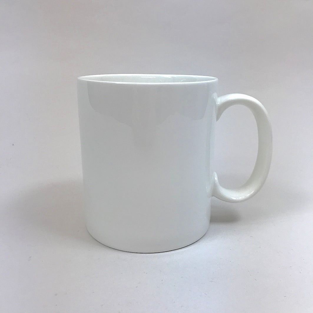 Whiteware 1 pint mug