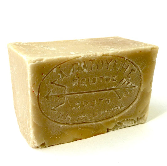 Green olive soap